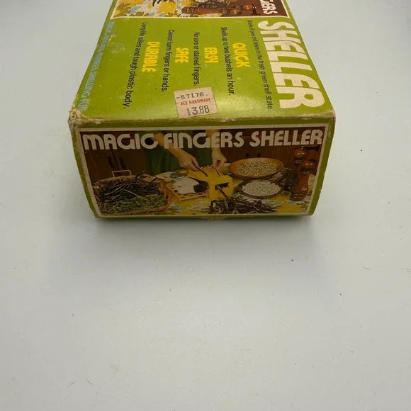 Vintage Magic Fingers Sheller MFS711 Pea and Bean Sheller with Box and Adapter - Picture 4 of 6